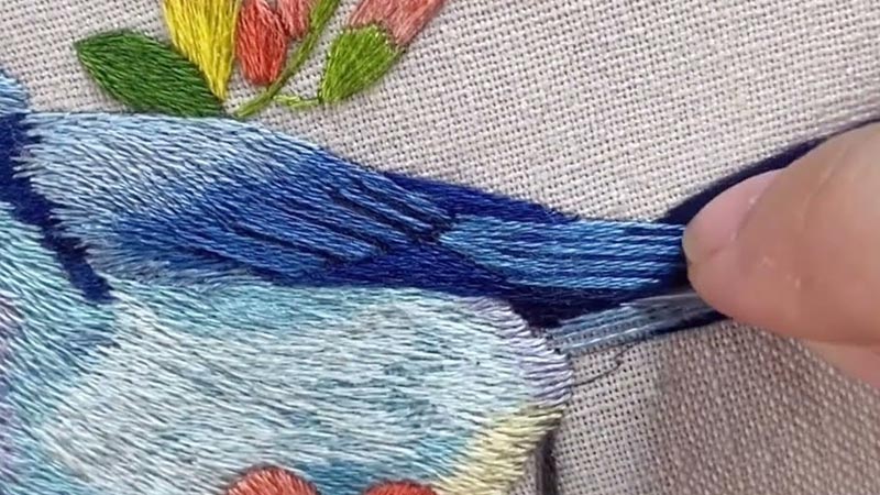 Why Is Blue Work Embroidery Gaining Popularity
