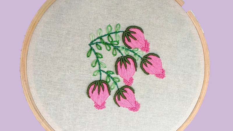 Alpine Florals  Embroidery  