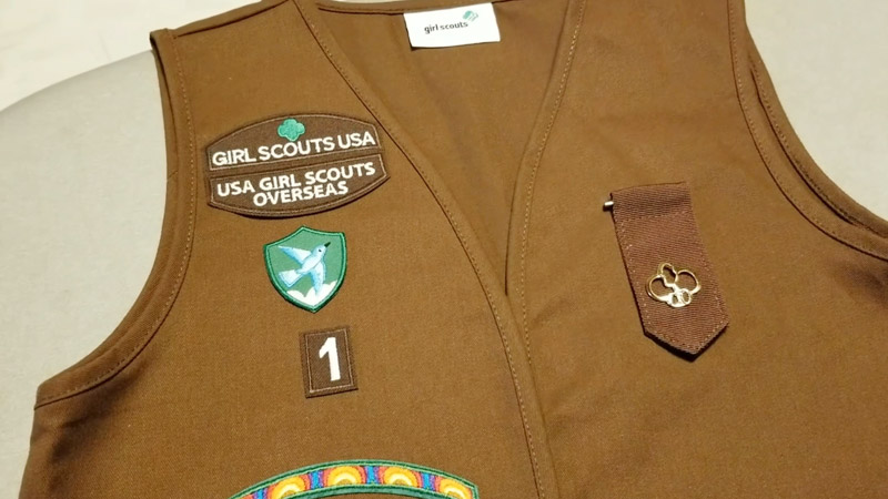 How To Sew On Brownie Badges? 