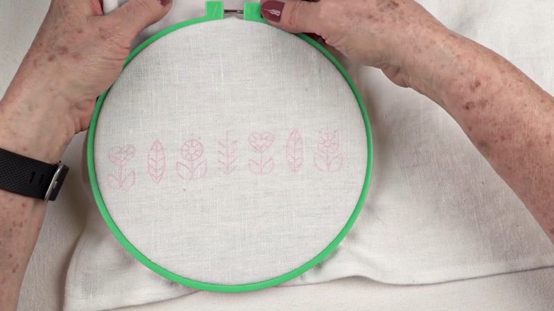 Prevent Pop-Up Embroidery Hoop