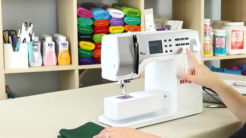 Functions Of A Right-Handed Sewing Machine