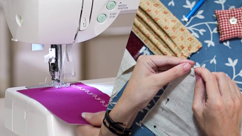 When machine sewing is better than hand sewing: