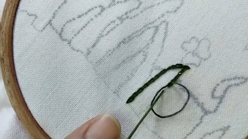 Long and Short Stitch (Thread Painting)