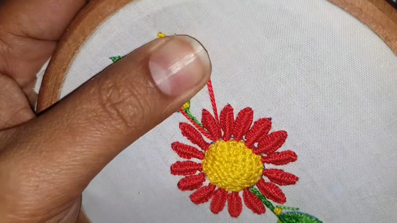 Mercerized Cotton Embroidery 