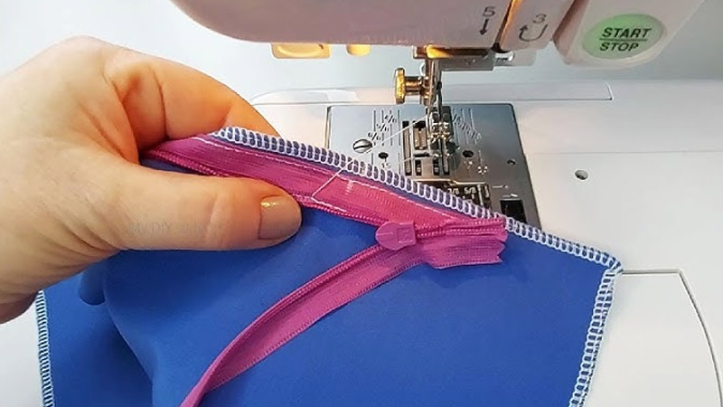 Tacking Zipper and Fastener Placement