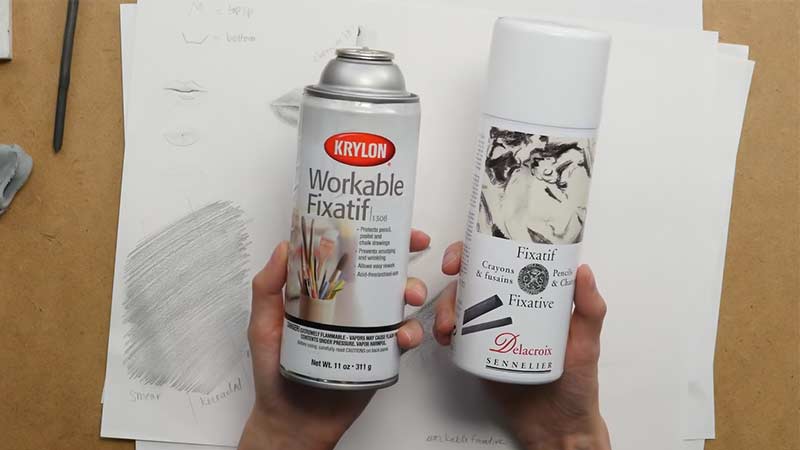 What Is Fixative Spray Used For