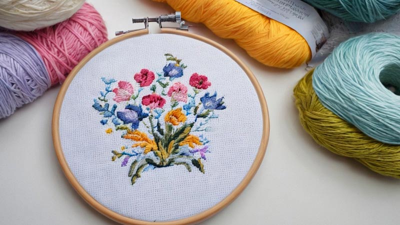 Advantages of Cross Stitching With Yarn