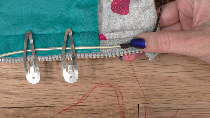 Attaching El Wire to Clothes