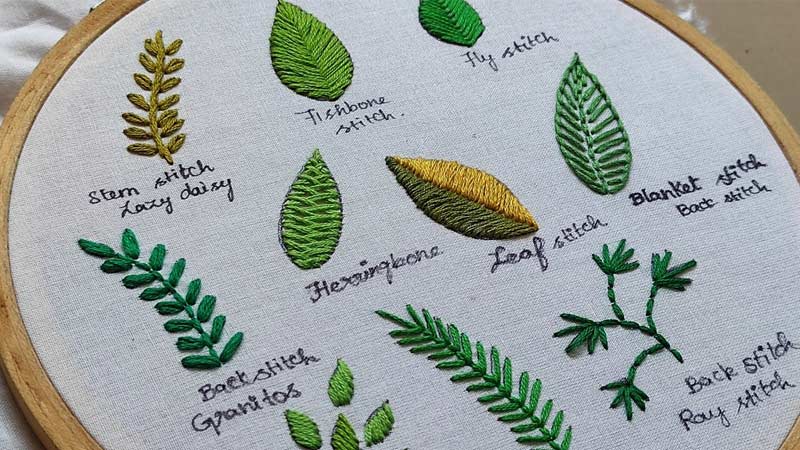 Difference Between Running Stitch and Backstitch in Embroidery