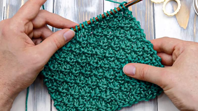 Double Moss Stitch