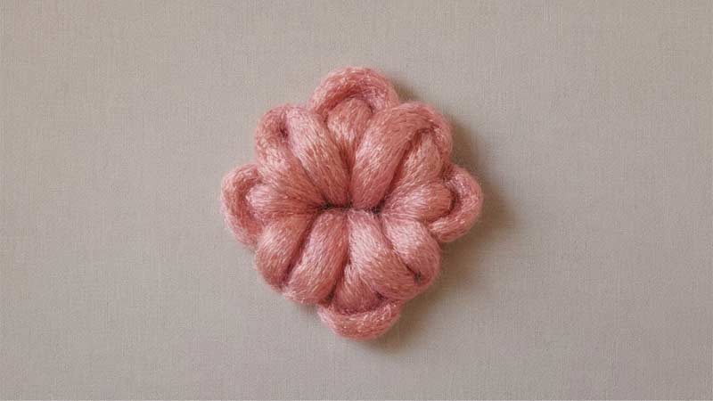 Embroider a Knot