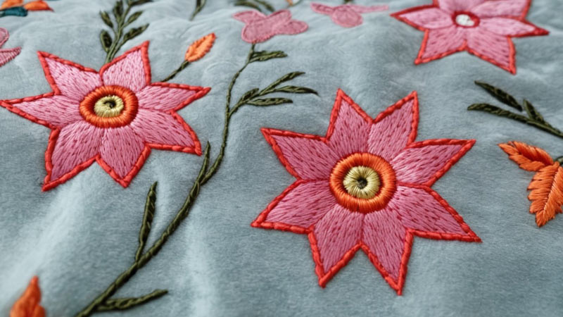 Embroider on Minky Fabric