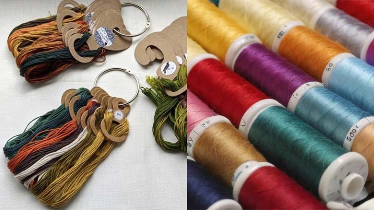 Difference Between Embroidery Thread And Sewing Thread