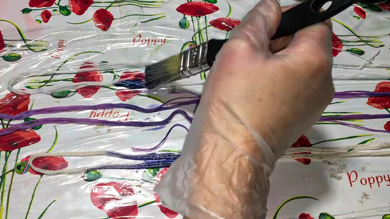 Hand-Painting with Brushes 