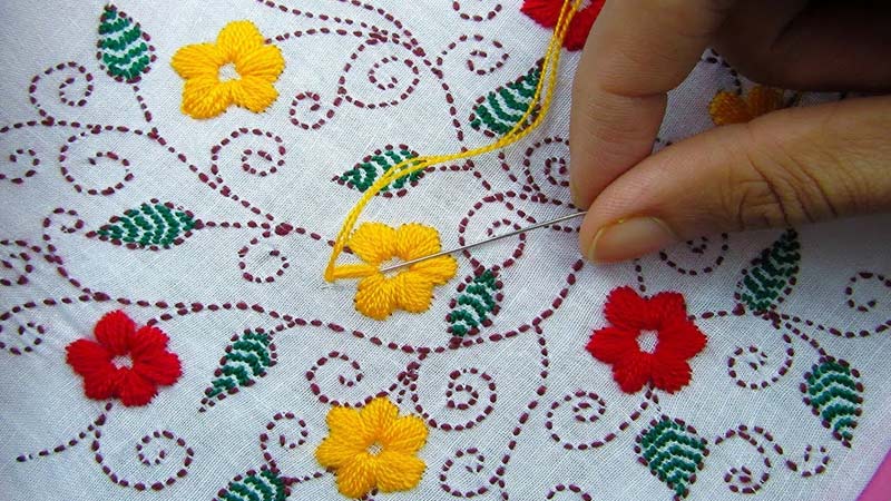 Kantha Embroidery