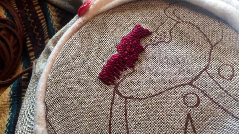 The Language of Long Stitch