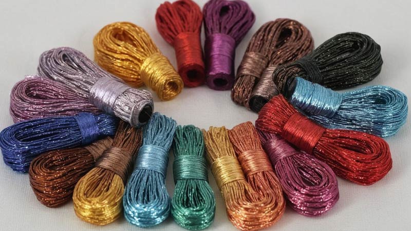 Metallic Embroidery Floss 