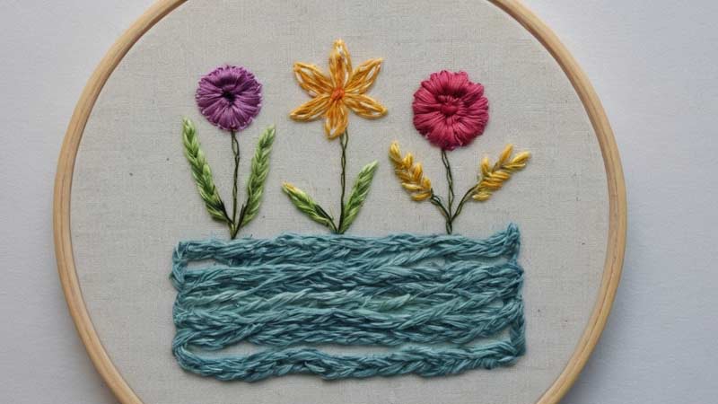 Mixed Media Embroidery 