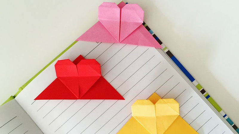 Origami Bookmark Clips