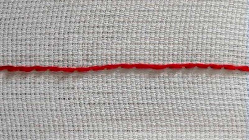 Outline Stitch (O or °)