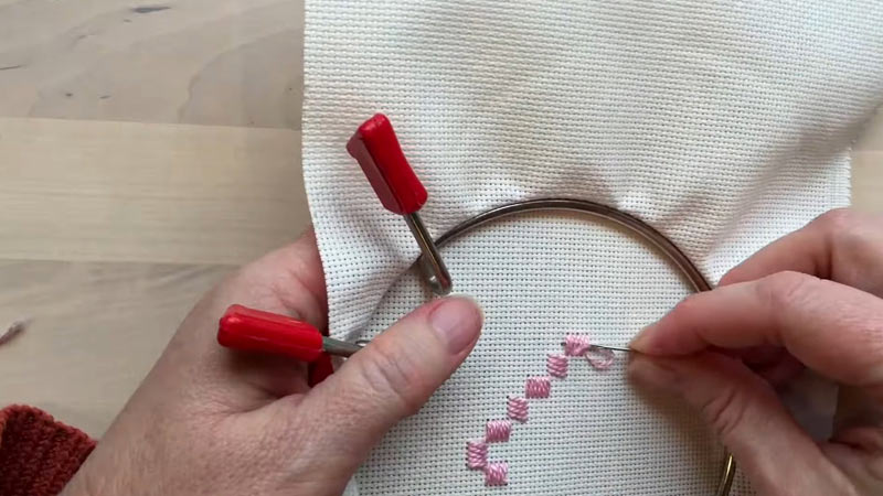 Finish with a Blanket Stitch