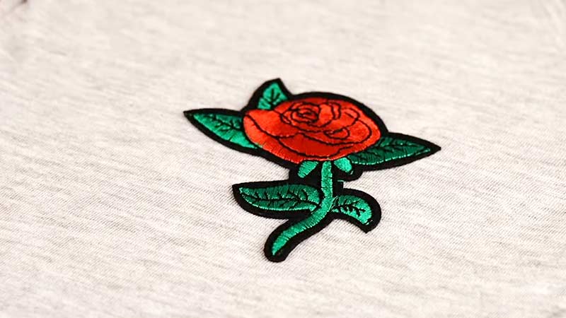 Sew-On Patch Embroidery