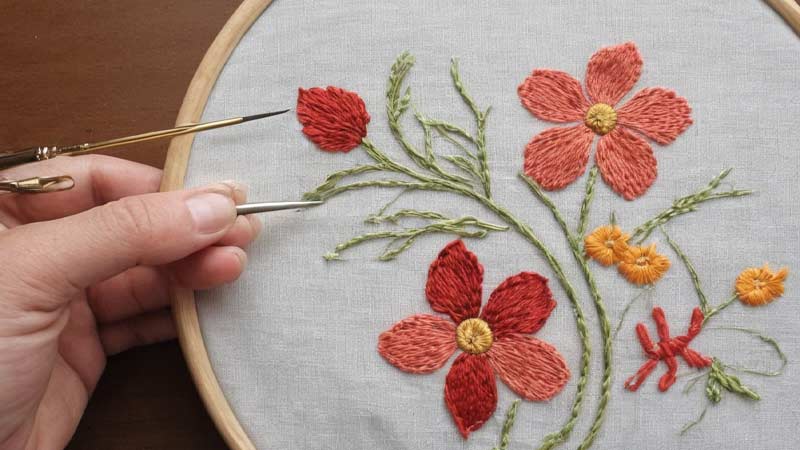 Start Crewel Embroidery