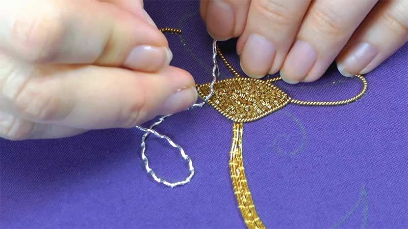 Uses of Gold-Threaded Fabrics
