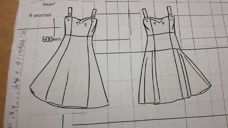 What Does 45 And 60 Mean On A Sewing Pattern