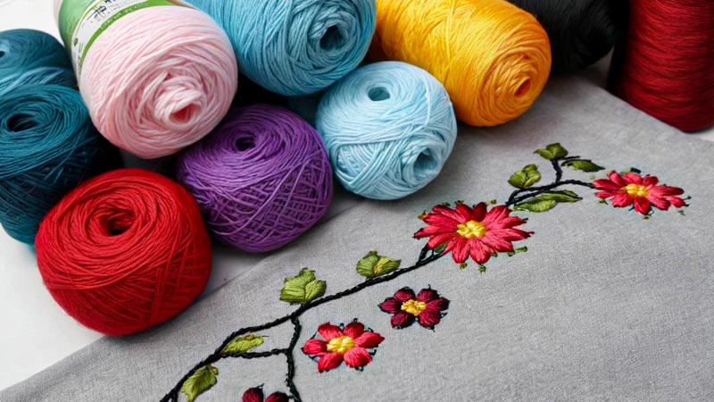 Advantages of Using Cotton Yarn for Embroidery