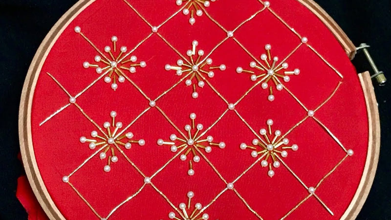 Zardosi Embroidery