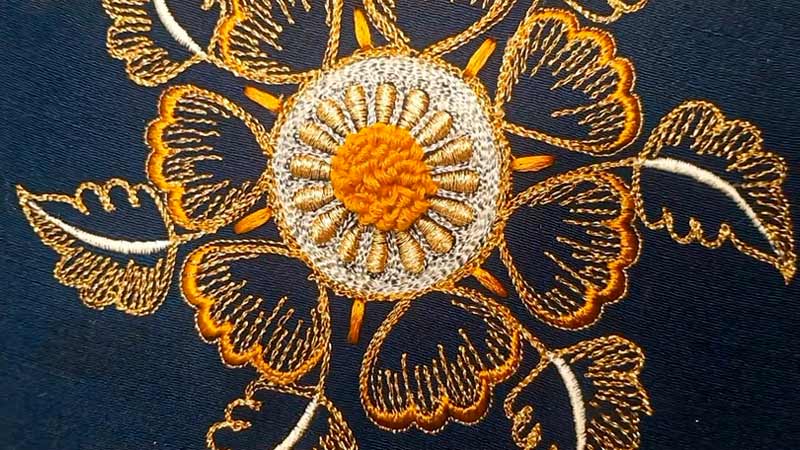 Zari Thread Dori Used in Embroidery