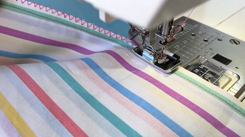 Zigzag or Overlock Stitch