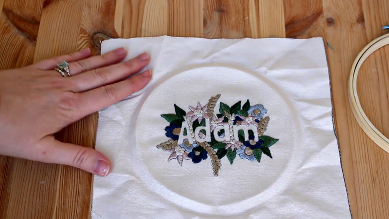 Prepare the Embroidery