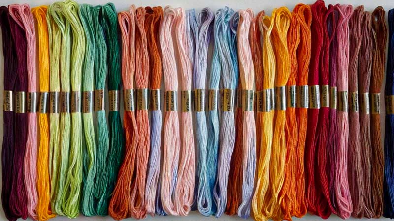 Types of Embroidery Floss