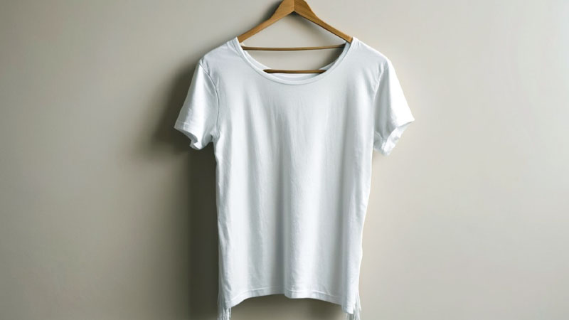 Fringe Neck T shirt