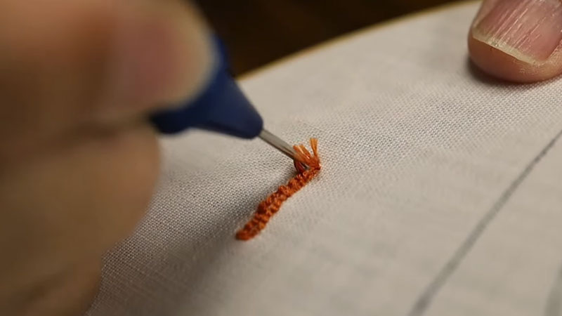 How to Secure Punch Needle Work