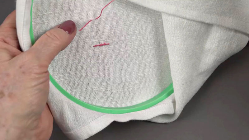 Drawbacks of Knotting the Back in Embroidery