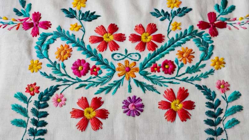 Mexican Embroidery Been Used in Traditional Mexican Clothing
