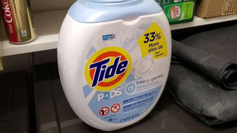 Add Mild Detergent
