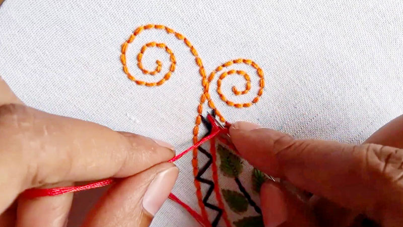 Motifs Contribute to the Overall Design in Embroidery