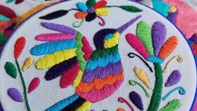 Otomi Embroidery (Tenango)