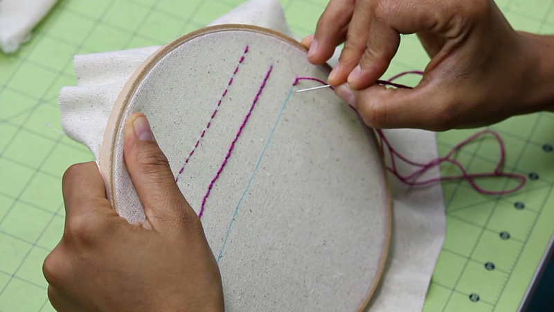 Materials Needed for Split Stitch Embroidery