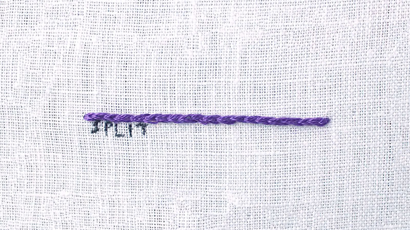 Split Stitch