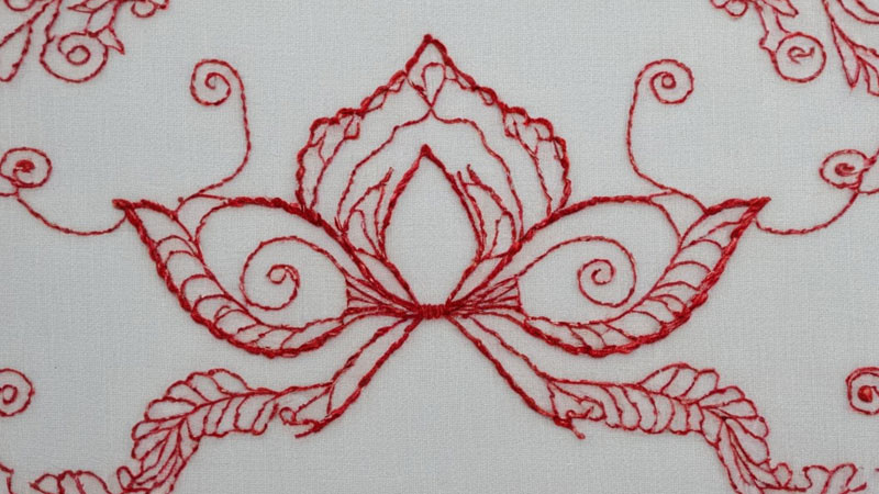 The Importance of Choosing the Right Stitch for Redwork