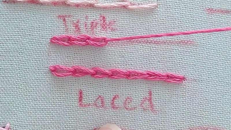 Second Segment (Three Stitches)