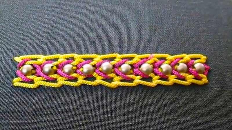 Inspiring Examples of Triple Bean Stitch in Embroidery Projects